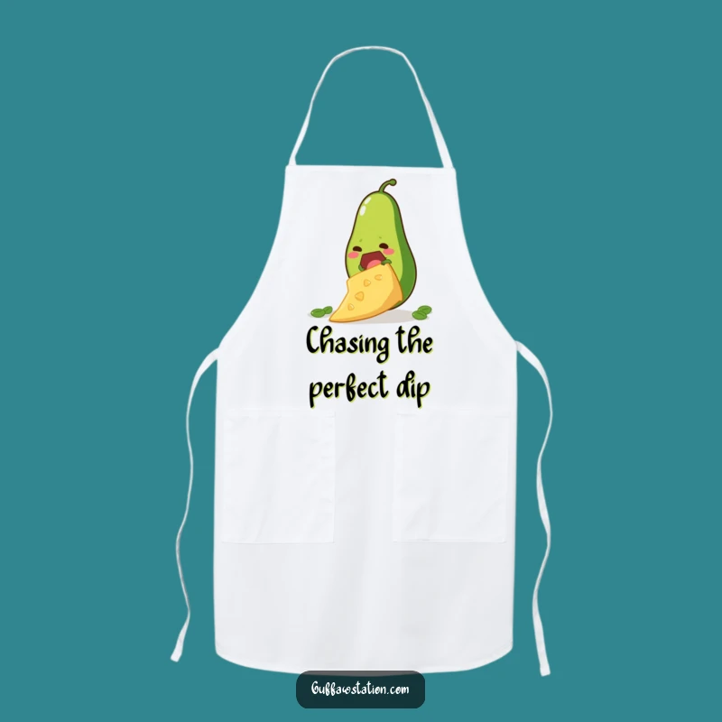 Funny Avocado Kitchen Apron: Ambitious Foodie Wear - Great Funny Gift!