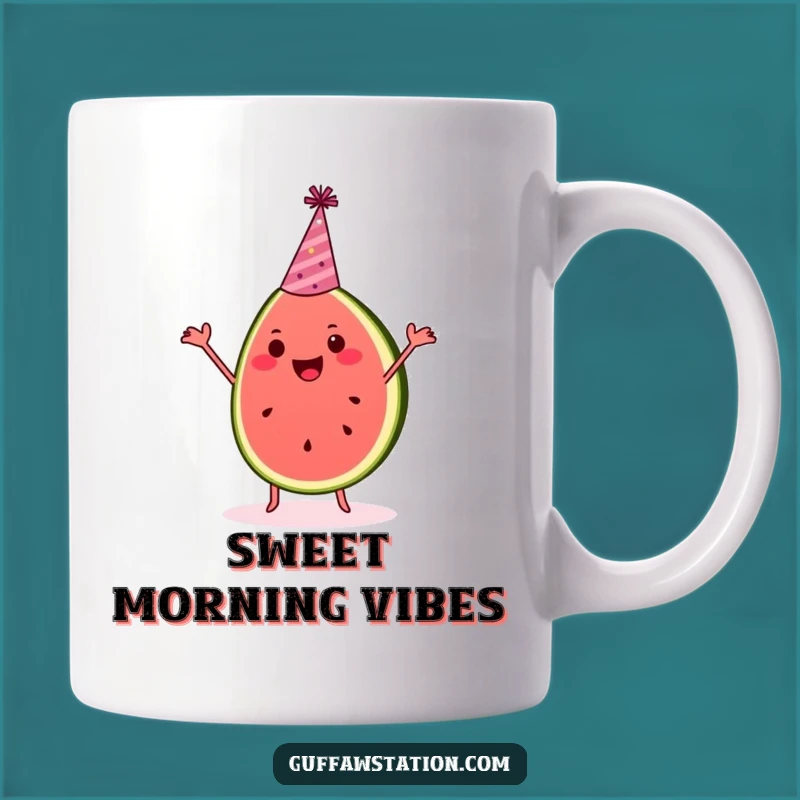 Funny Watermelon Party Mug - Dancing Fruit Celebration Gift!