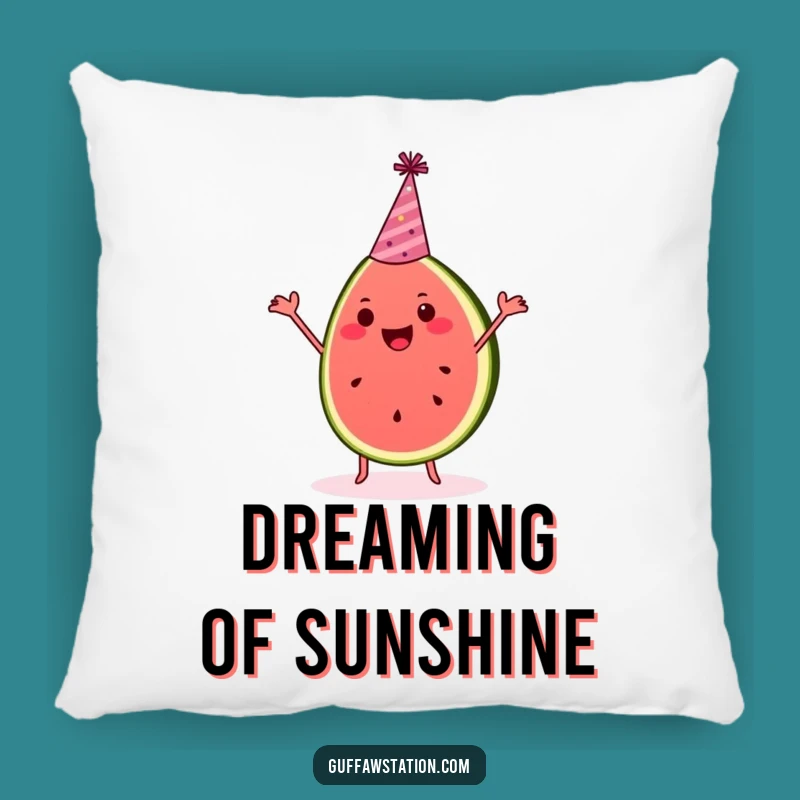 Comfy Funny Watermelon Pillow - Dance Party Cushion Gift!