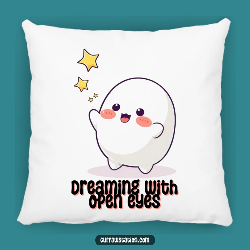Funny Blob Star Catcher Pillow - Cozy Dreams & Playful Decor!