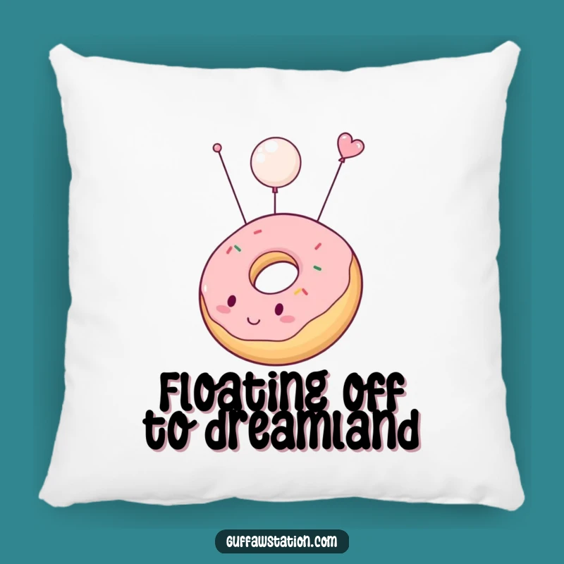 Funny Floating Donut Pillow: Lean into Sweet, Uplifting Comfort