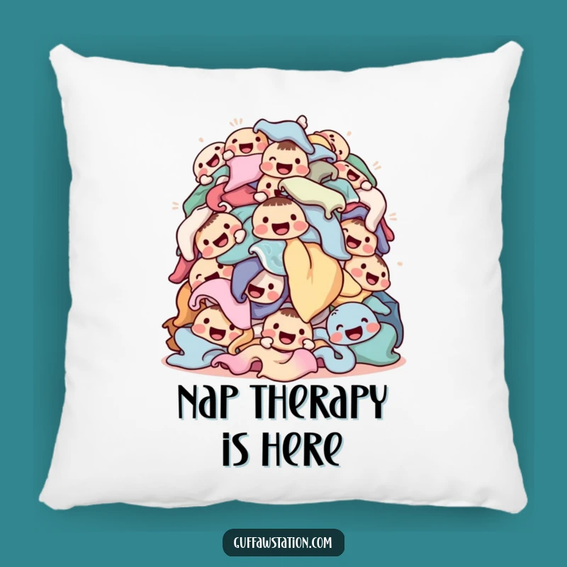 Funny Laundry Pile Pillow - Cozy and Hilarious Chore Decor Gift