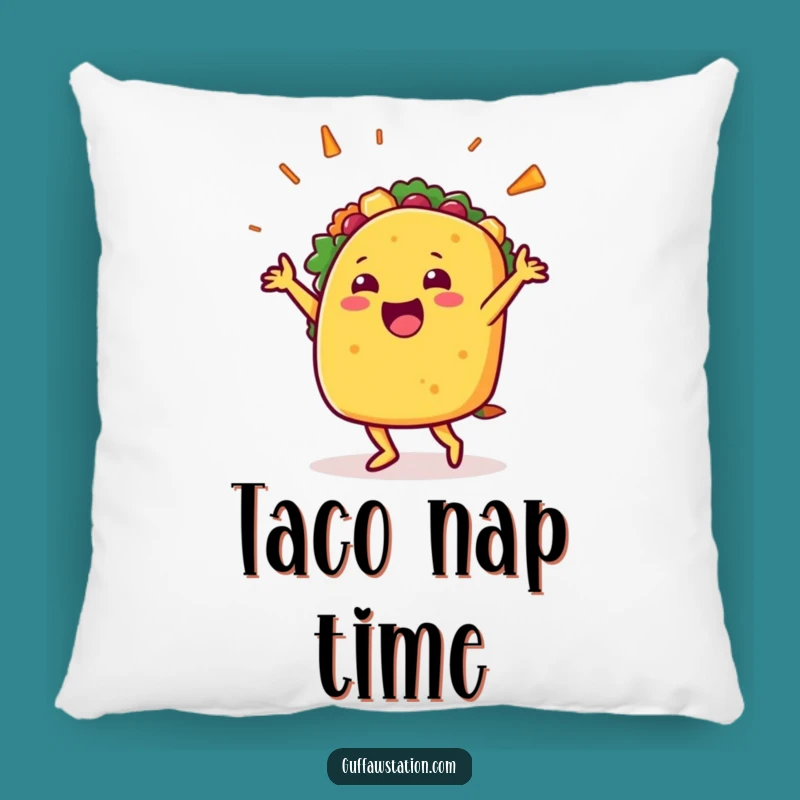 Funny Taco Dance Pillow: Cozy Fiesta Decor, Perfect Hilarious Gift for Comfort!