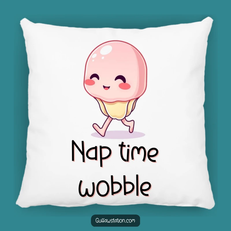 Funny Wobbly Jelly Pillow: Cozy Comfort and Hilarious Art for a Gift