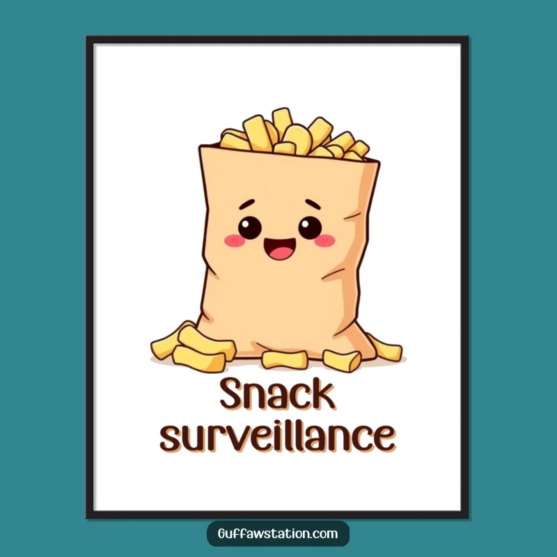 Funny Mischievous Potato Digital Art - Hilarious Instant Download Gift