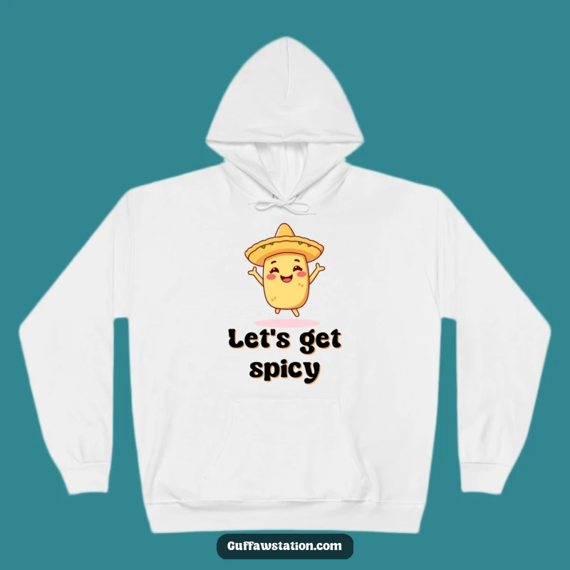 Funny Taco Dancing Hoodie - Cozy Fiesta Vibes Gift