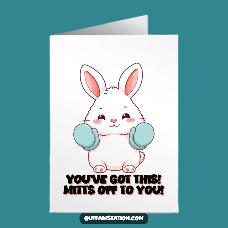 Free Printable Congratulations Card: Bunny's Mittens Downloadable for Your Big News