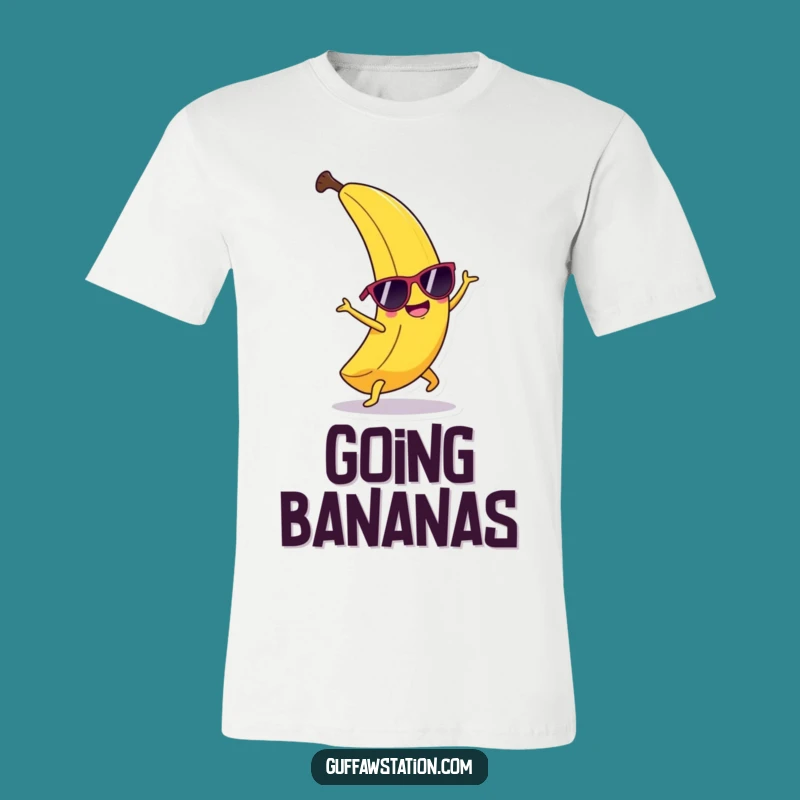 Funny Banana Cartwheel T-Shirt: Wear Your Sunny Attitude!
