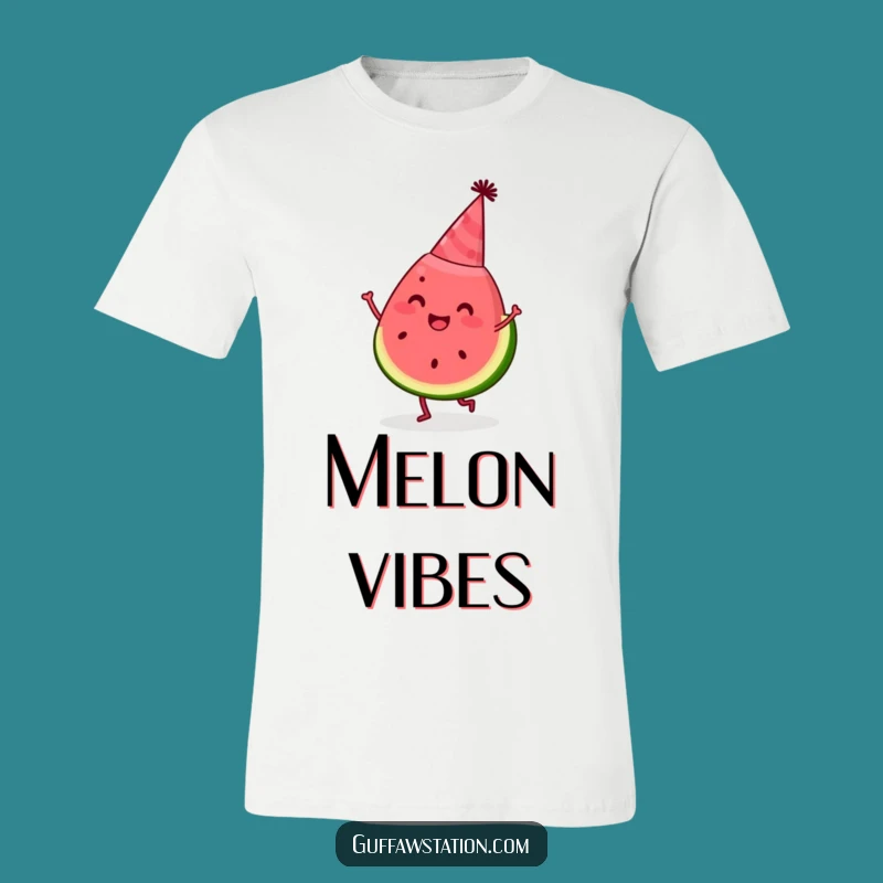 Funny Watermelon Dancing T-Shirt: Hilarious Summer Apparel for Party Goers!
