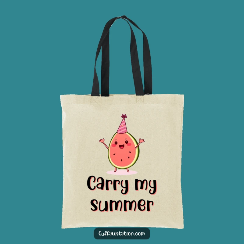 Funny Watermelon Tote Bag - Carry Your Party Vibes Everywhere!